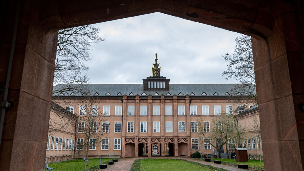 Blick aufs bekannte Grassi-Museum in Leipzig.