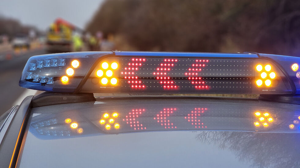 Nach dem Unfall in der A14-Anschlussstelle Mutzschen hat sich ein langer Stau gebildet Nach dem Unfall in der A14-Anschlussstelle Mutzschen hat sich ein langer Stau gebildet
