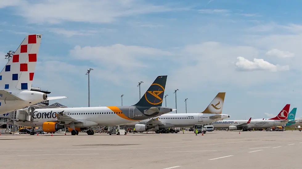 Der Flughafen Leipzig/Halle (Symbolbild).