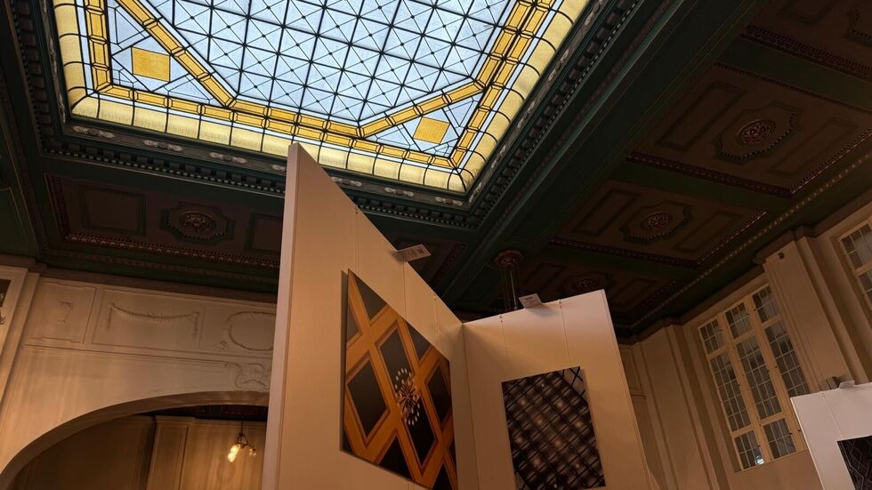 Blick in die neue Ausstellung im Harkortsaal. Blick in die neue Ausstellung im Harkortsaal.