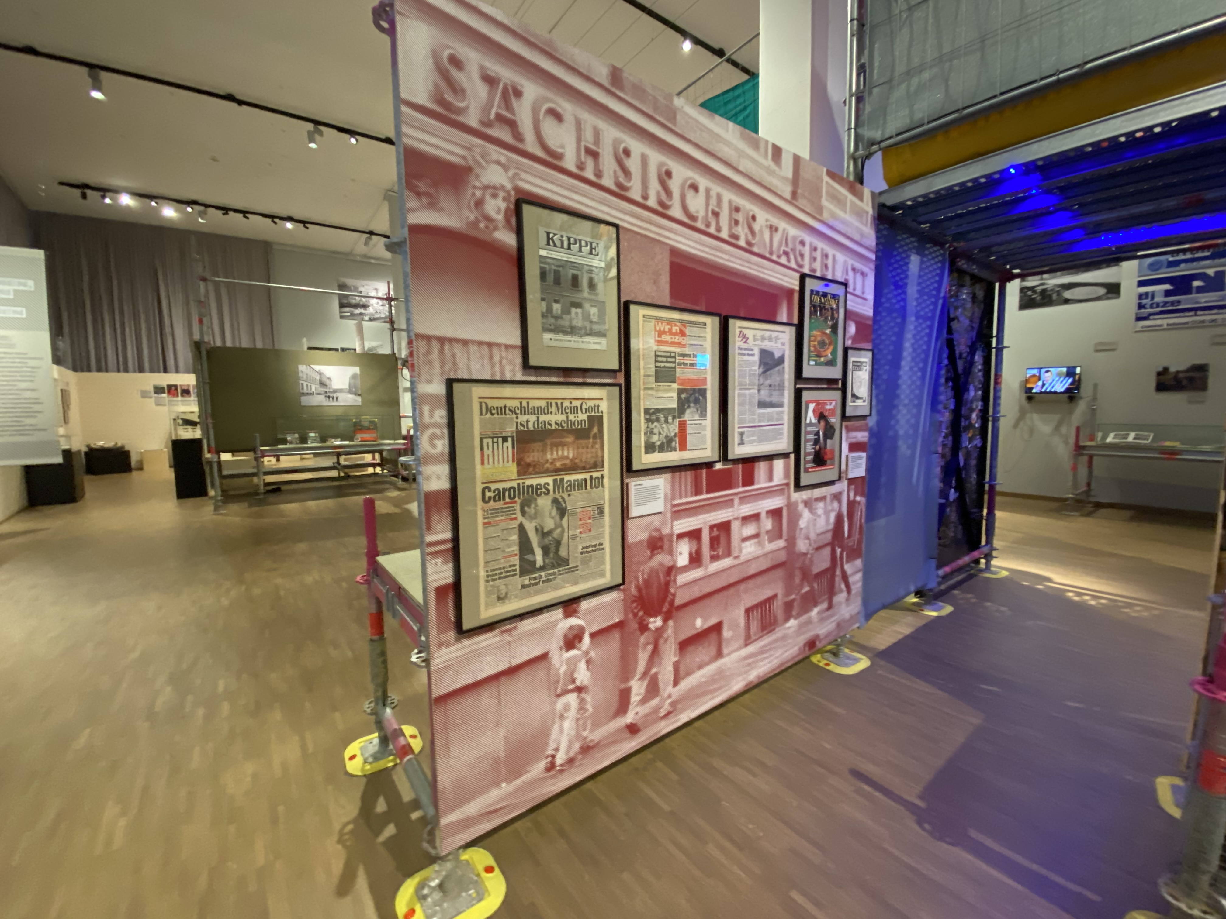 Das stadtgeschichtliche Museum in Leipzig. 